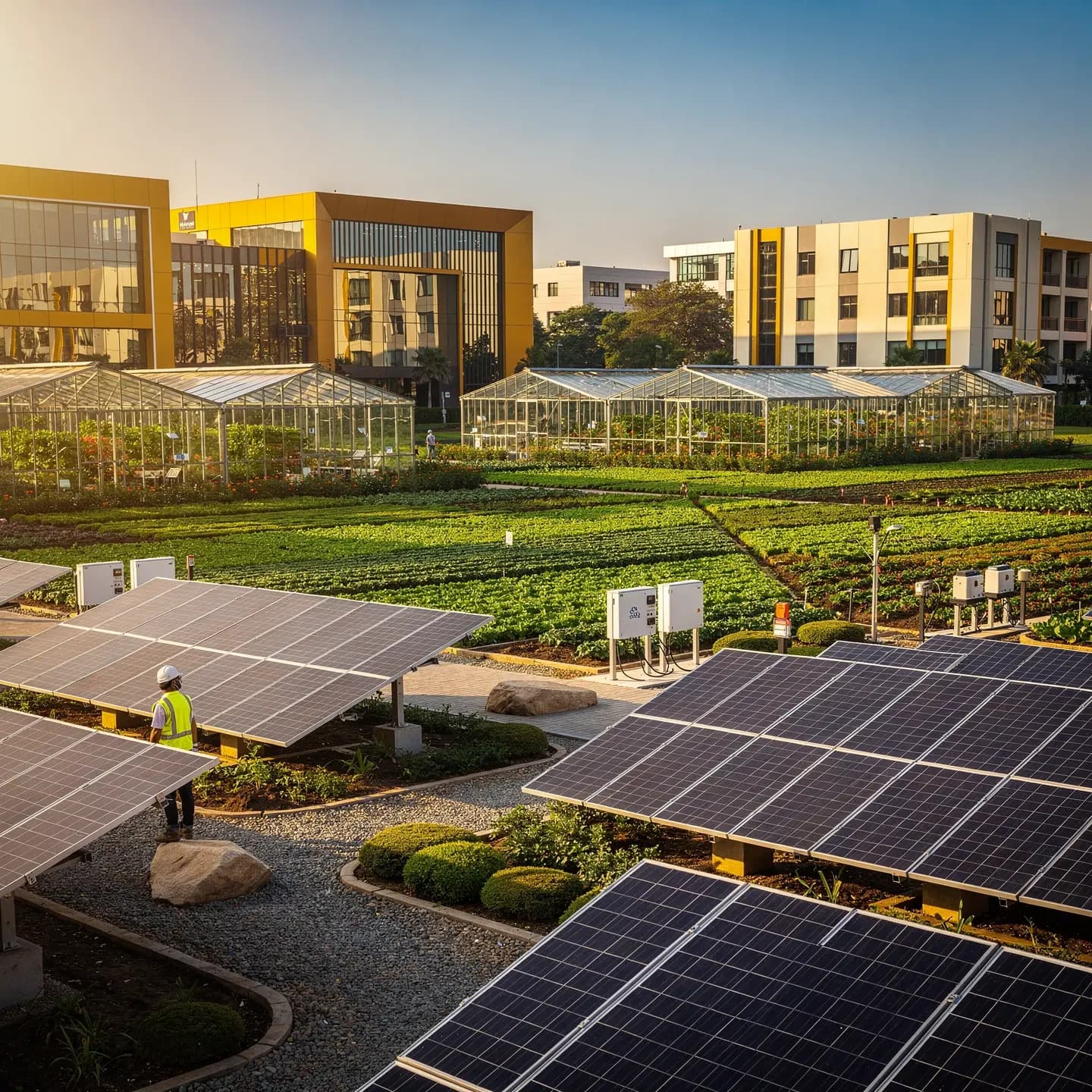 Ground-Mounted Solar Farm